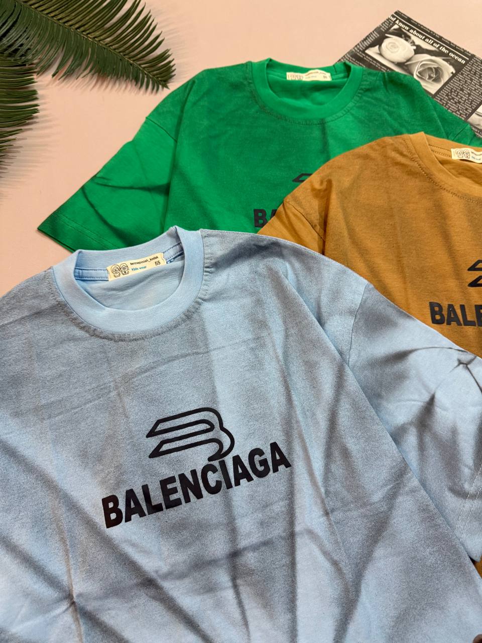 تصویر تیشرت لش استایل پیسوله BALENCIAGA